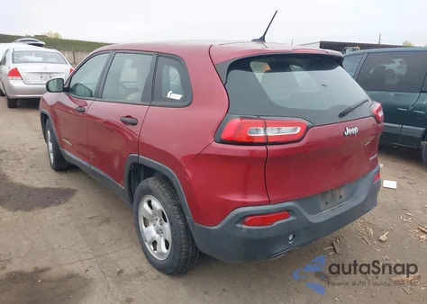 2017 Jeep Cherokee Sport Fwd z USA, uszkodzony, nr VIN 1C4PJLAB9HW654856